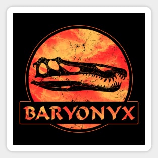 Baryonyx fossil skull Magnet